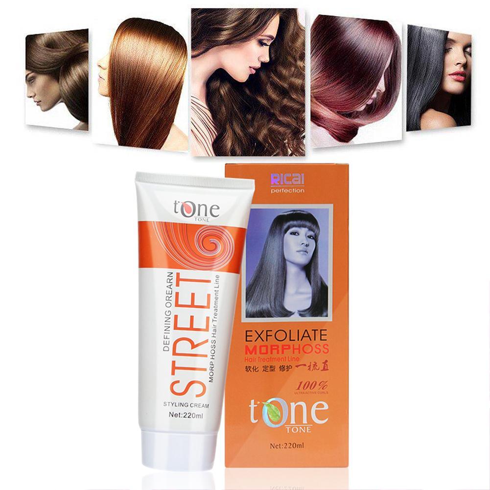 220ml Straight Hair Straightener Keratin Intense Smooth Cream
