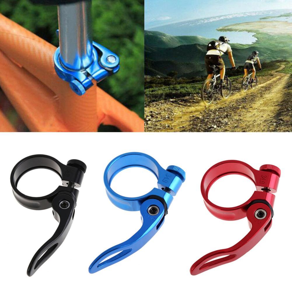 HOT MTB Road Bike Bicycle Seatpost Clamp Quick Release Seat Post Clamps 31.8mm B