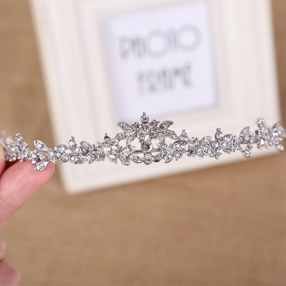 Details about   Princess Wedding Bridal Rhinestone Crystal Crown Hair Tiara 2019Hot Band Z1G4