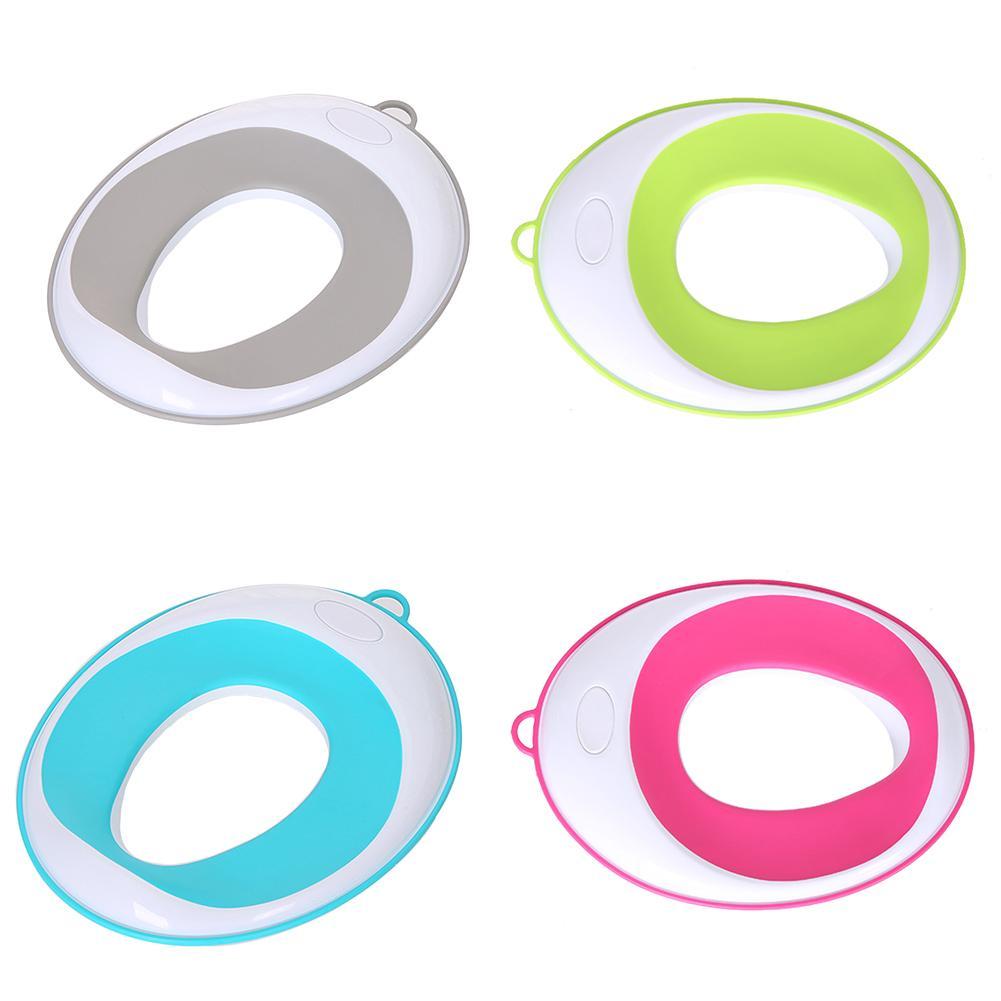 Baby Travel Folding Potty Seat Toddler Portable Toilet Training Pot Chair Pad YW