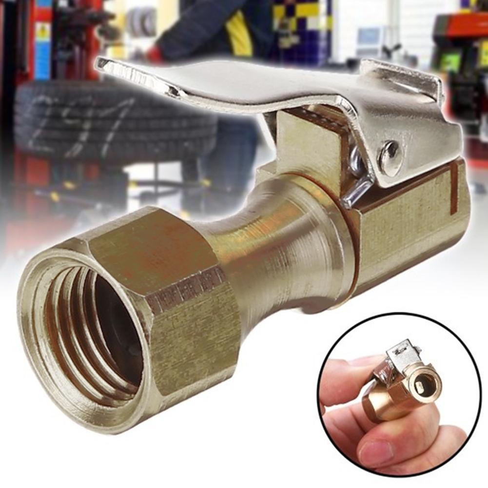 Opened Type Flow Straight LockOn Air Chuck with Clip for Tire Inflator