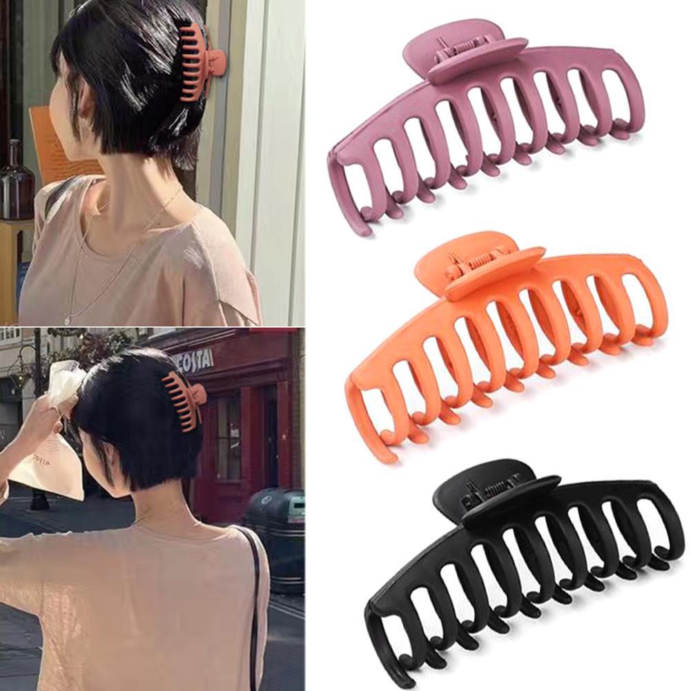 Women Rhinestone Large Hair Claw Fully-jewelled Clip Jaw Pin Clamp Acrylic Lot