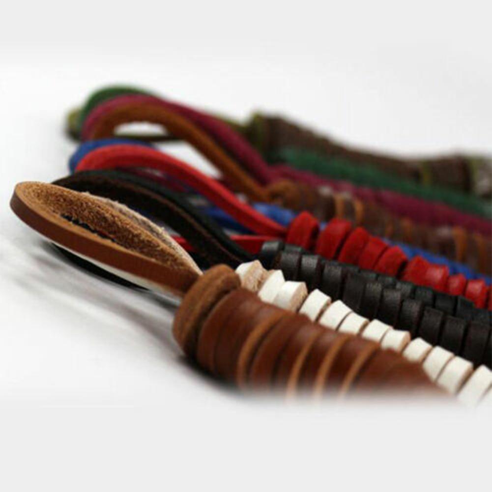 thumbnail image 3 of SGACAI Cordones de cuero crudo para zapatos, botas y ocio, para mujeres y hombres, USNEW, 3 of 7