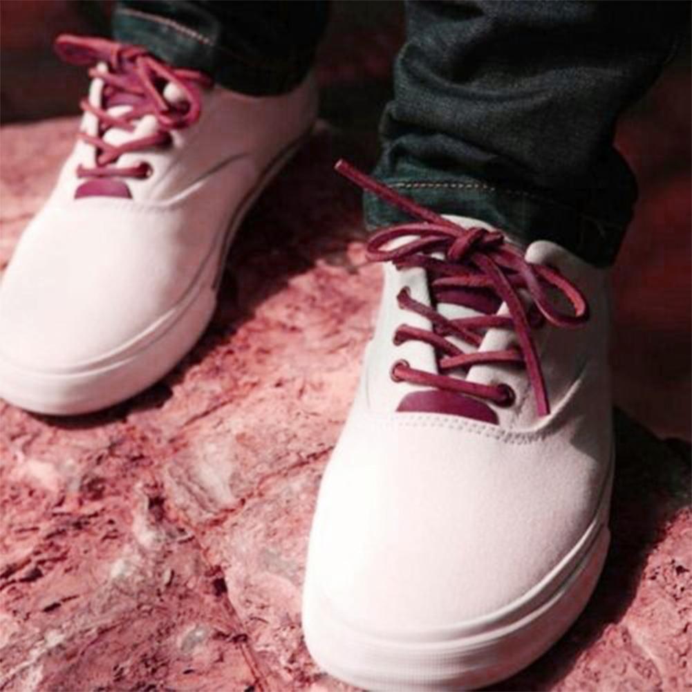 thumbnail image 4 of SGACAI Cordones de cuero crudo para zapatos, botas y ocio, para mujeres y hombres, USNEW, 4 of 7