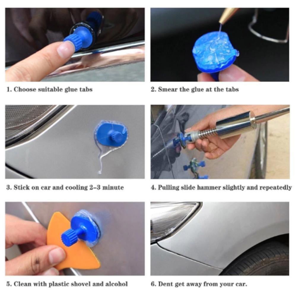 Kleines Saugnapf Dent Puller Auto und LKW Auto Dent Body Repair Mover Tool W0
