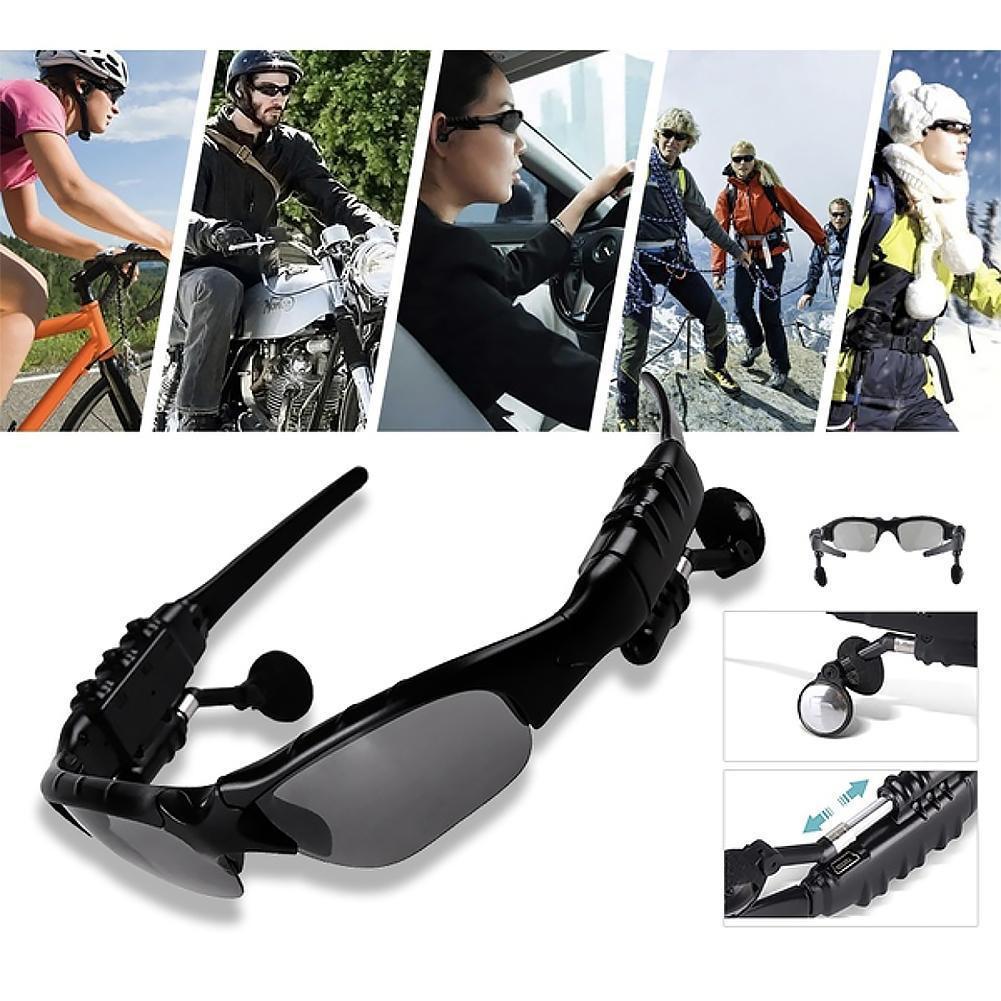 1* Bluetooth Sunglasses Glasses Headphone Wireless Stereo Music Headset
