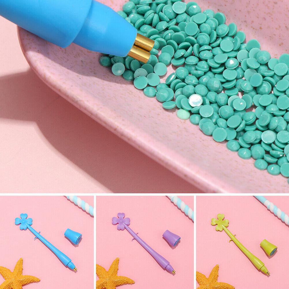 DIY 5D Diamond Painting Rhinestone Sticky Pen Embroidery Tool Double