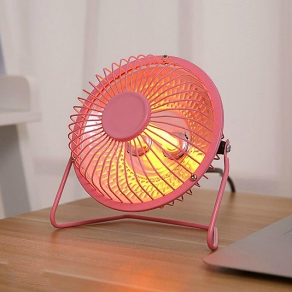 Mini Portable Electric Heater Office Warmer Fan Desktop Winter Space Home Handy