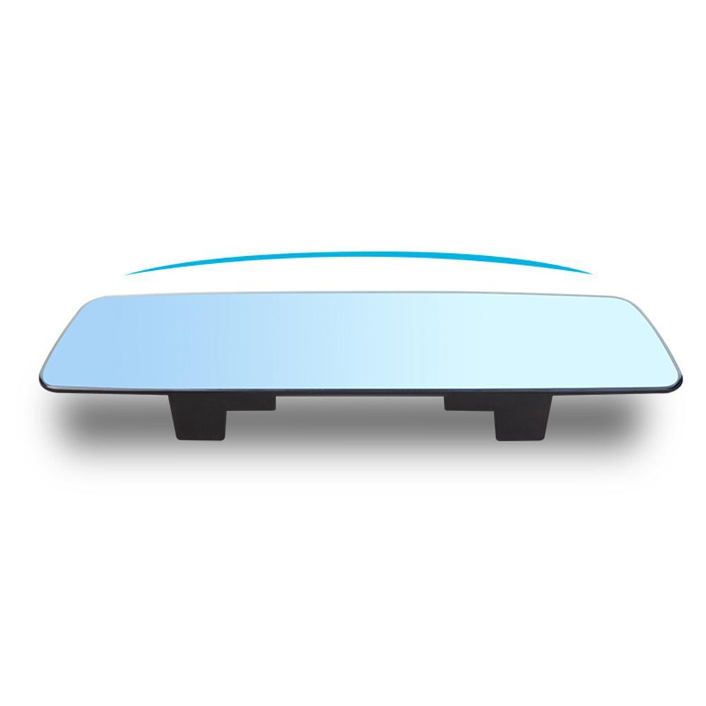 280mm Wide Flat Clear Wide-Angle 80MM Height Interior Clip On Rear View Mirror