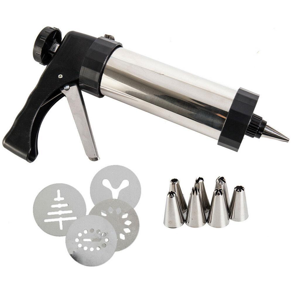 Stainless Steel 21pc Biscuit Cookie Icing Cake Decorating Set Piping