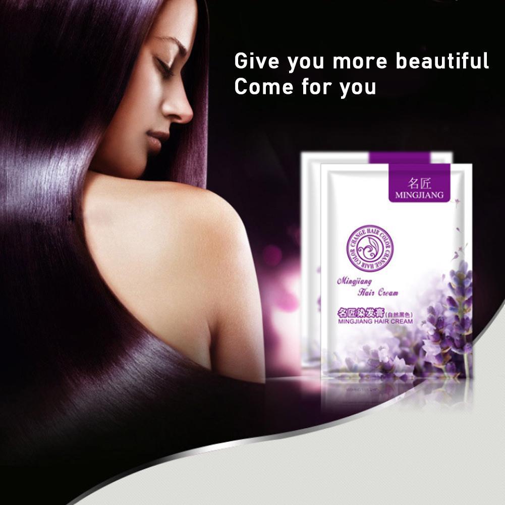 30ml Black Hair Shampoo Temporary Hair Dye Hair Color Product