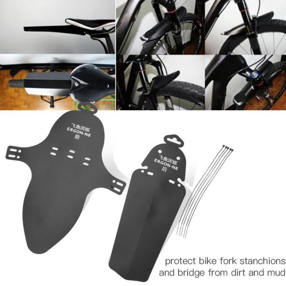 Cg/_ Road Bike Bicycle MTB Cycling Front Mudguard+Rear Fender Set Mud Guard G HK