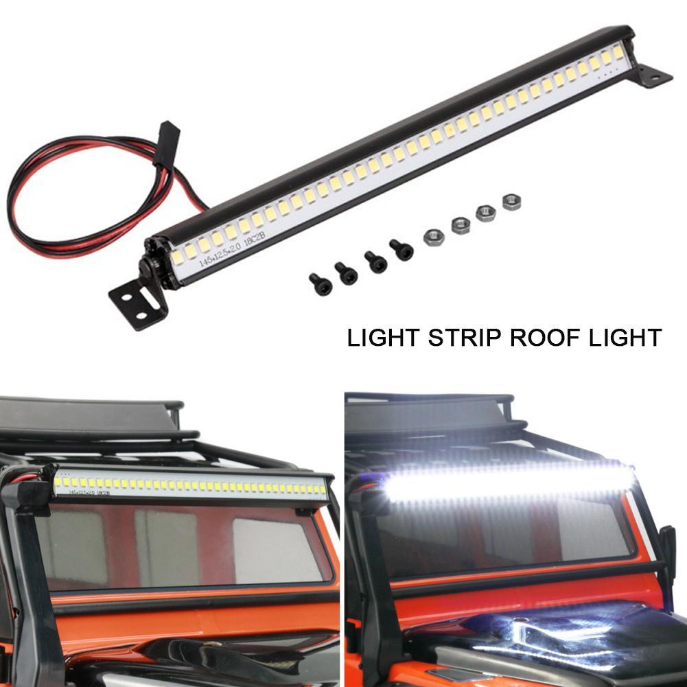 NEW Super Bright LED Light Bar Roof Lamp for Traxxas TRX4 SCX10 1//10 RC Crawler