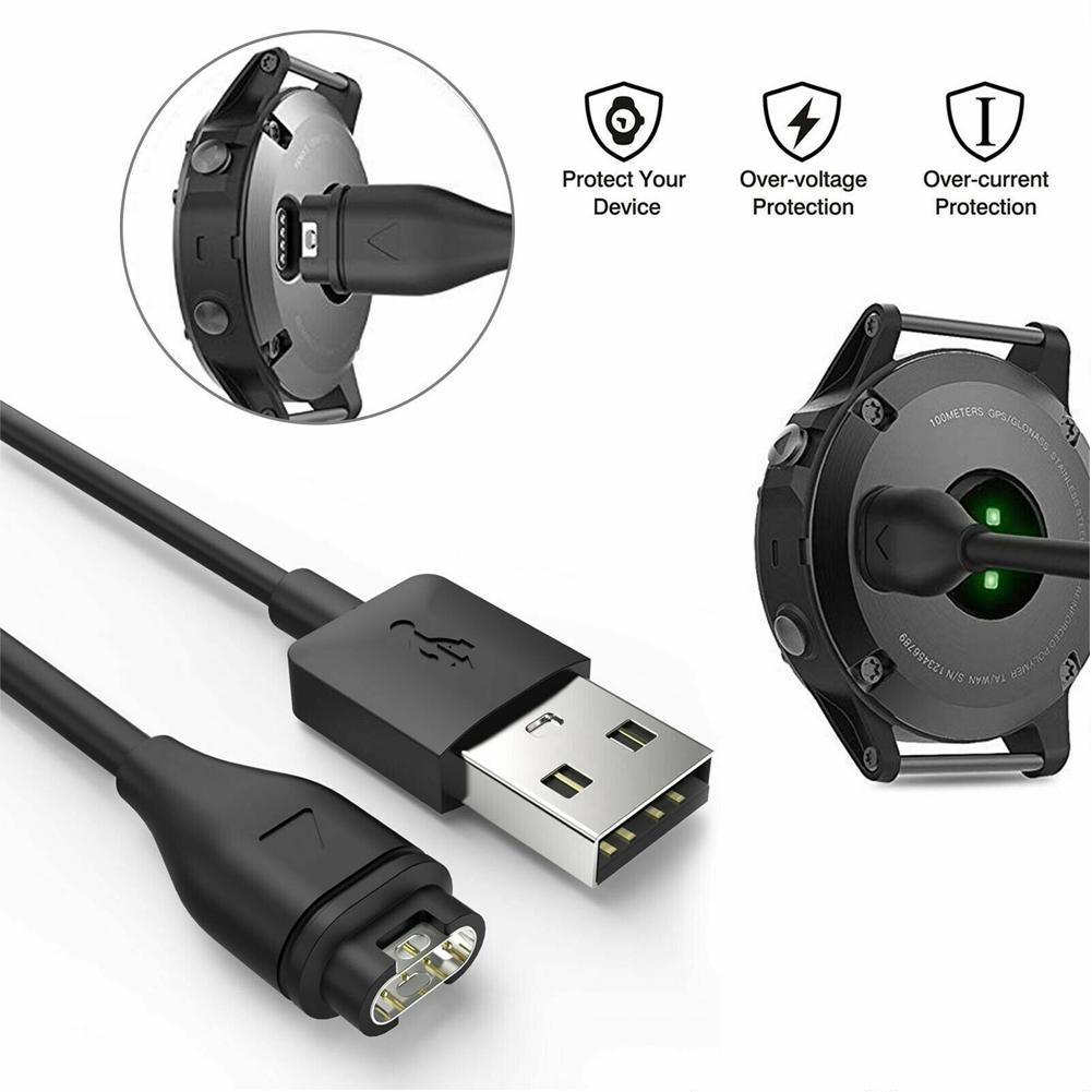 USB Charging Cable Ladekabel für Garmin Fenix 5 5S 5X Vivoactive 3 Vivosport E4 