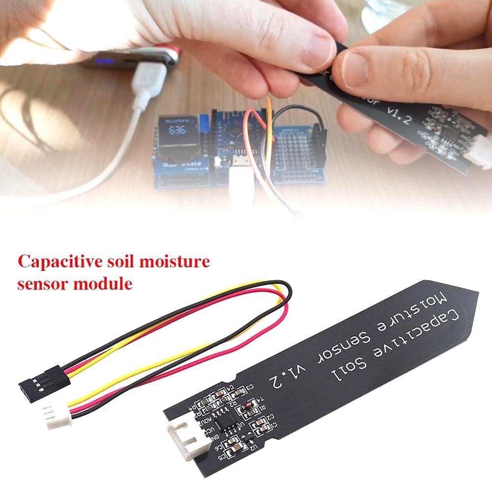 Analog Capacitive Soil Moisture Sensor Corrosion Resistant DFROBOT Gravity