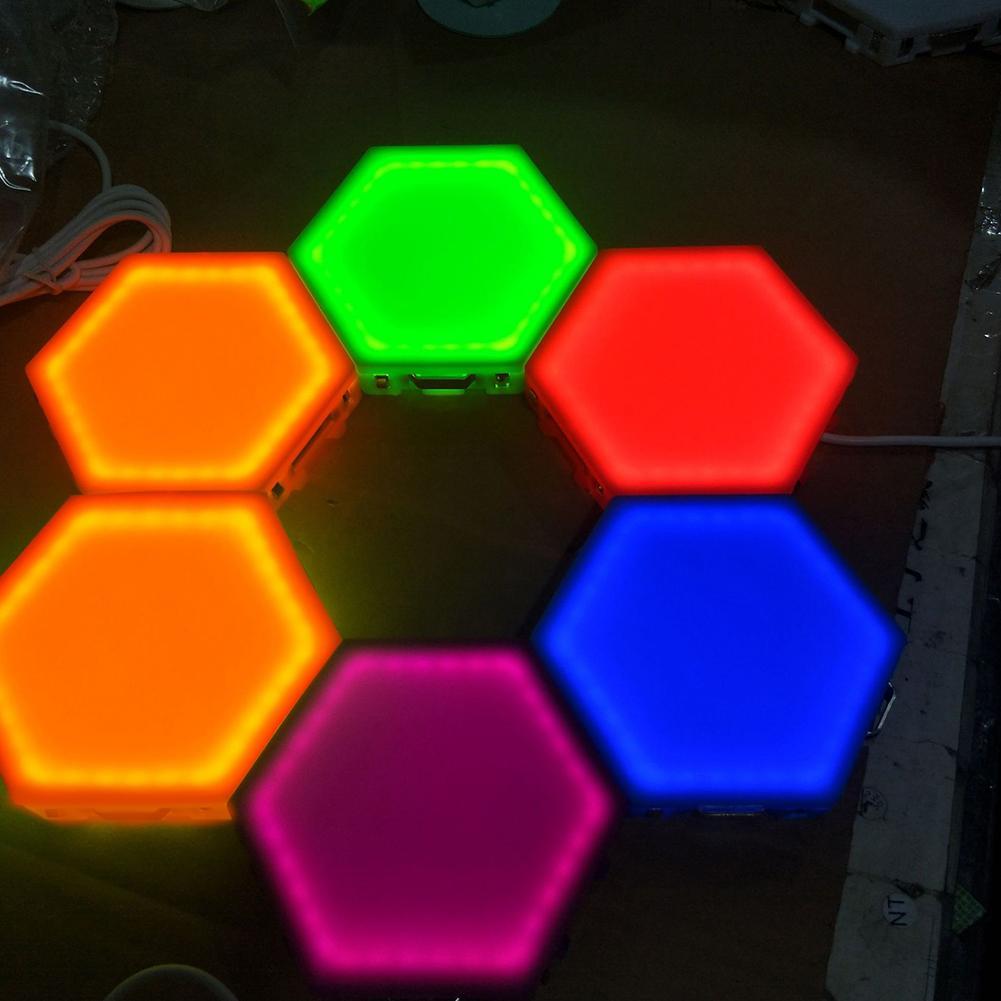 Quantum Lamp Led Hexagonal Light Panel Modular Sensitive Smart Night ...