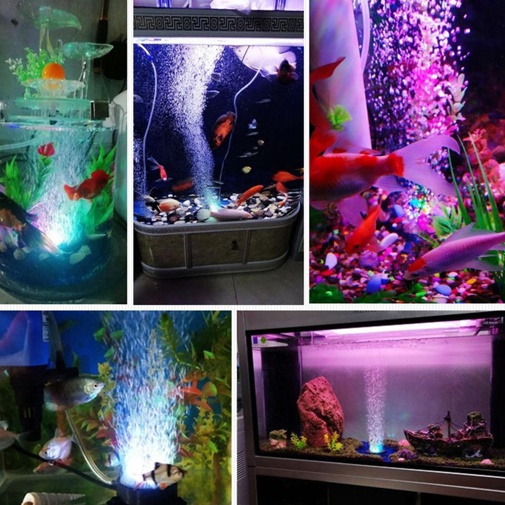 Aquarium Bubble Light LED Lampen Korallenriff Aquarium