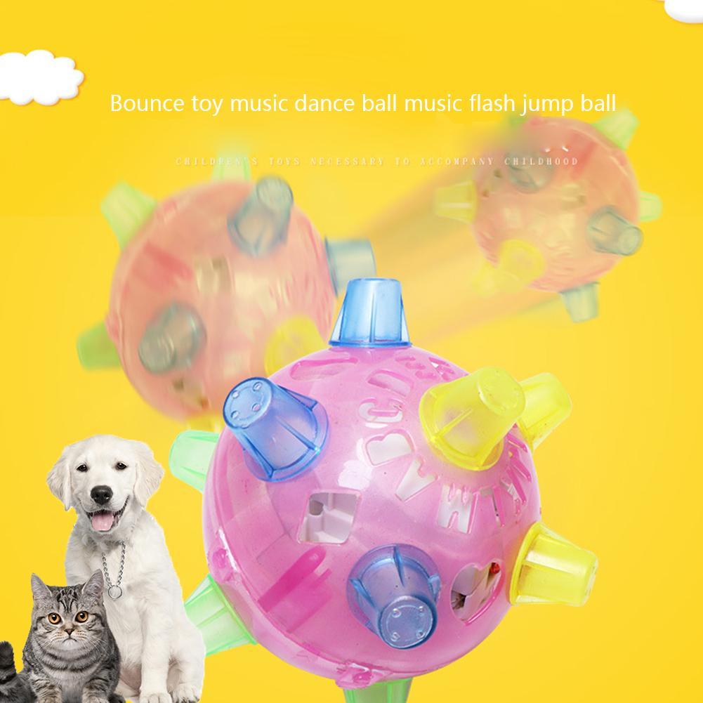 dog jumping activation ball