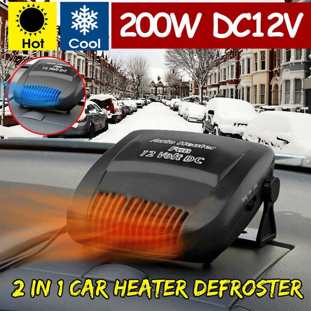 Heater Fan Vehicle Cars Van Caravan 150W Car Van Caravan Fan Cooler Heater