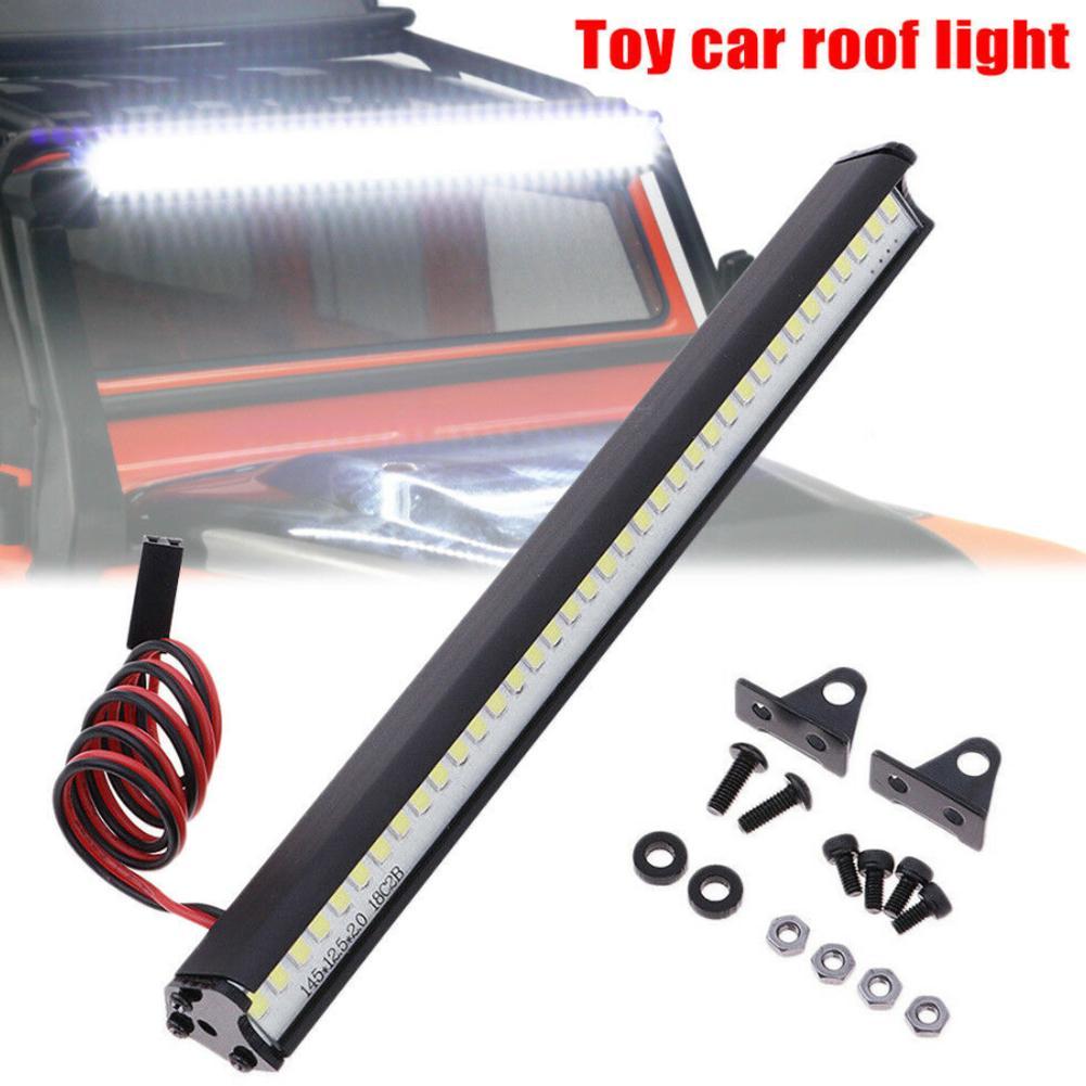 Super Bright 36 LED Light Bar Roof Lamp For Traxxas SCX10 Crawler TRX4 RC