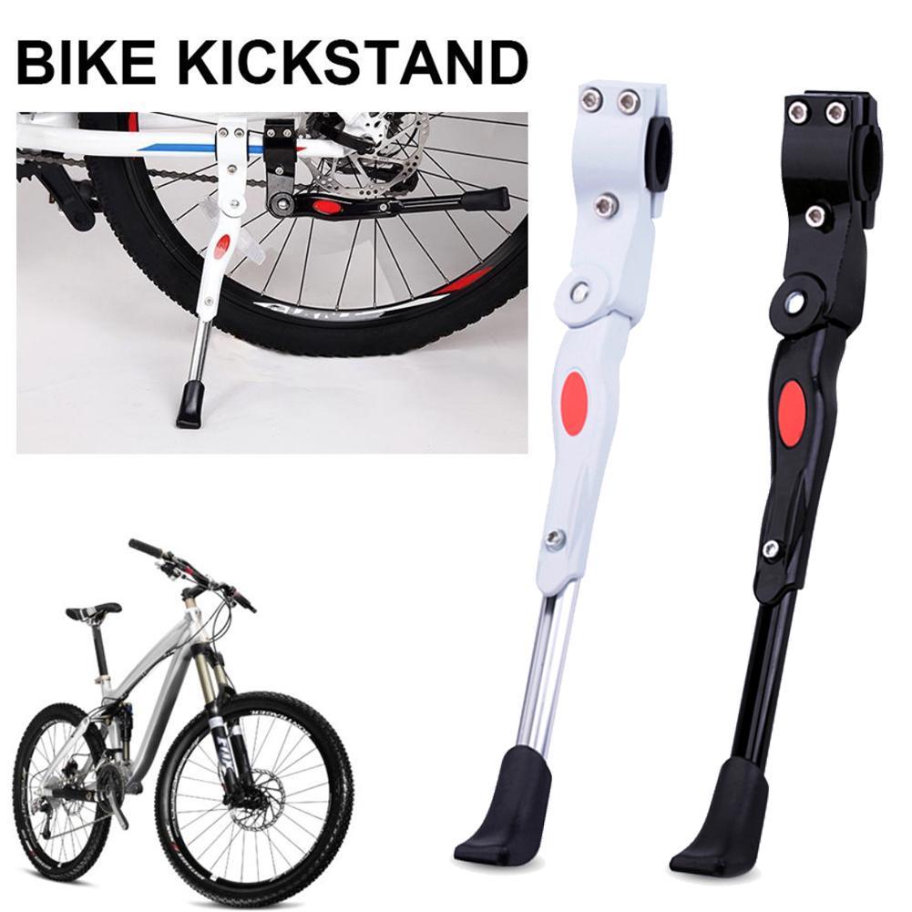Mountain Bike Bicycle Cycle Kick Stand Adjustable Rubber New Heavy Duty Foo H7V3