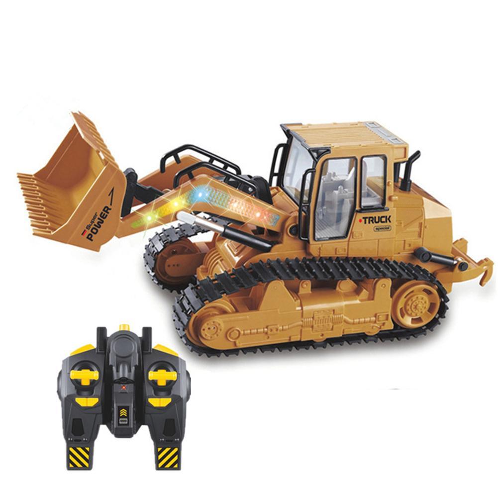 112 RC Excavator Metal Shovel Remote Control Construction Bulldozer Truck Toy 652731551254 eBay