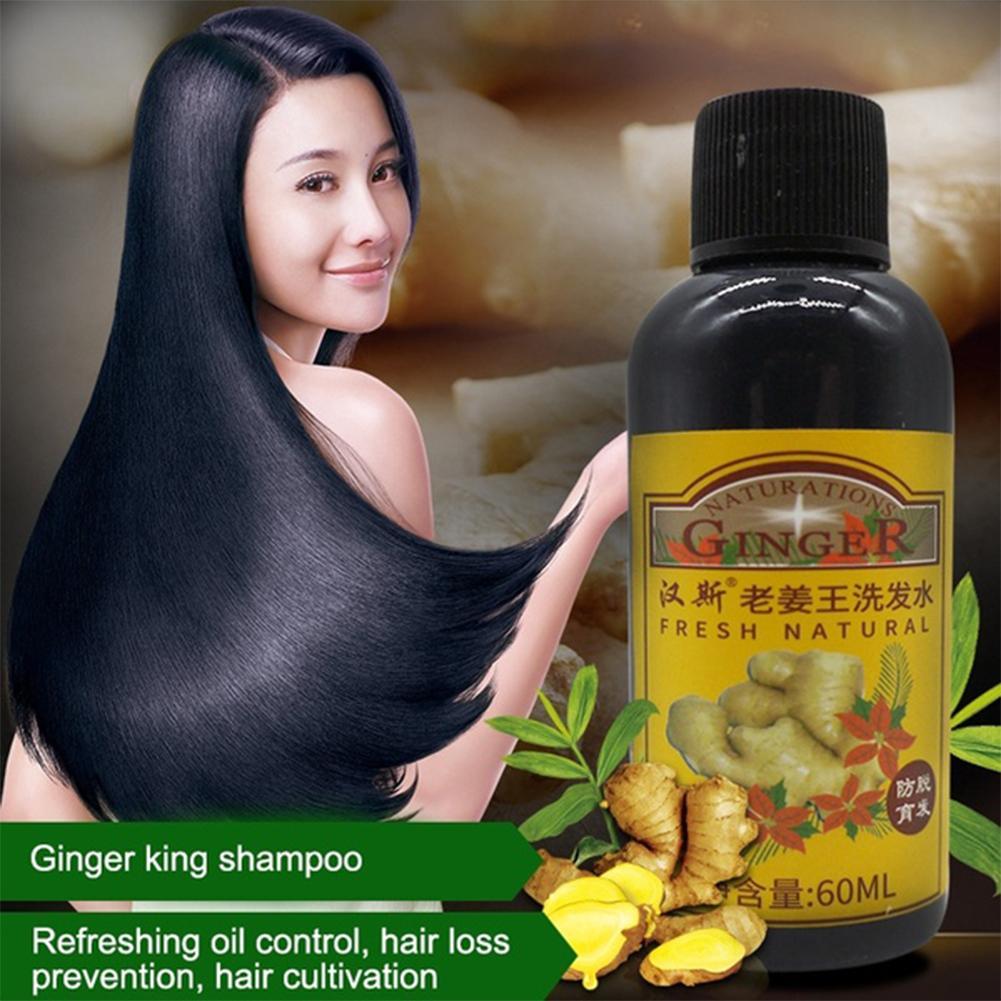 Ginger Hair Loss Shampoo Hair Growth Treatment Oil Control Anti