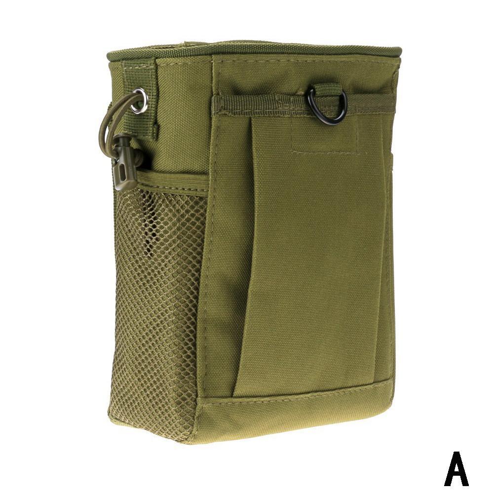 Tactical Magazine Utility Drop Dump Pouch Molle Military Heavy Ammo Bag X1M5