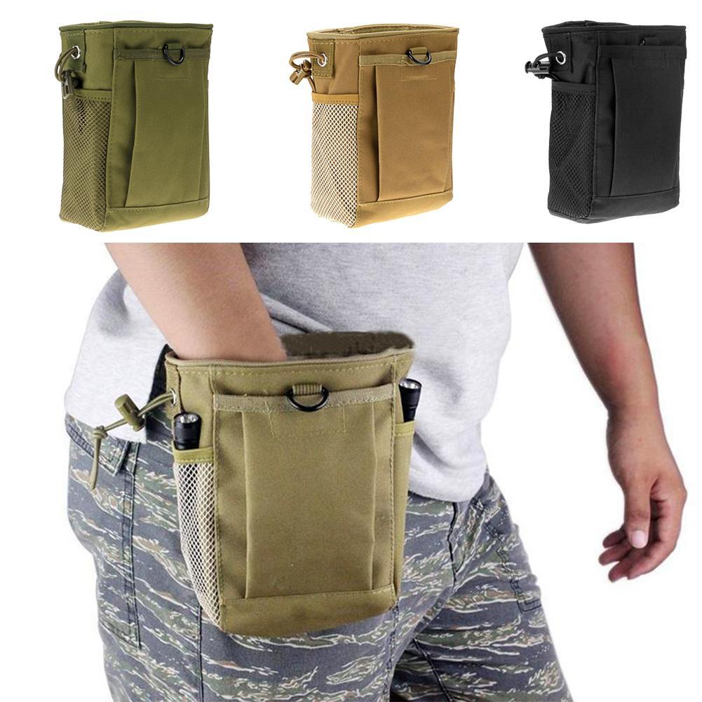 Tactical Magazine Utility Drop Dump Pouch Molle Military Ammo Bag Heavy ...