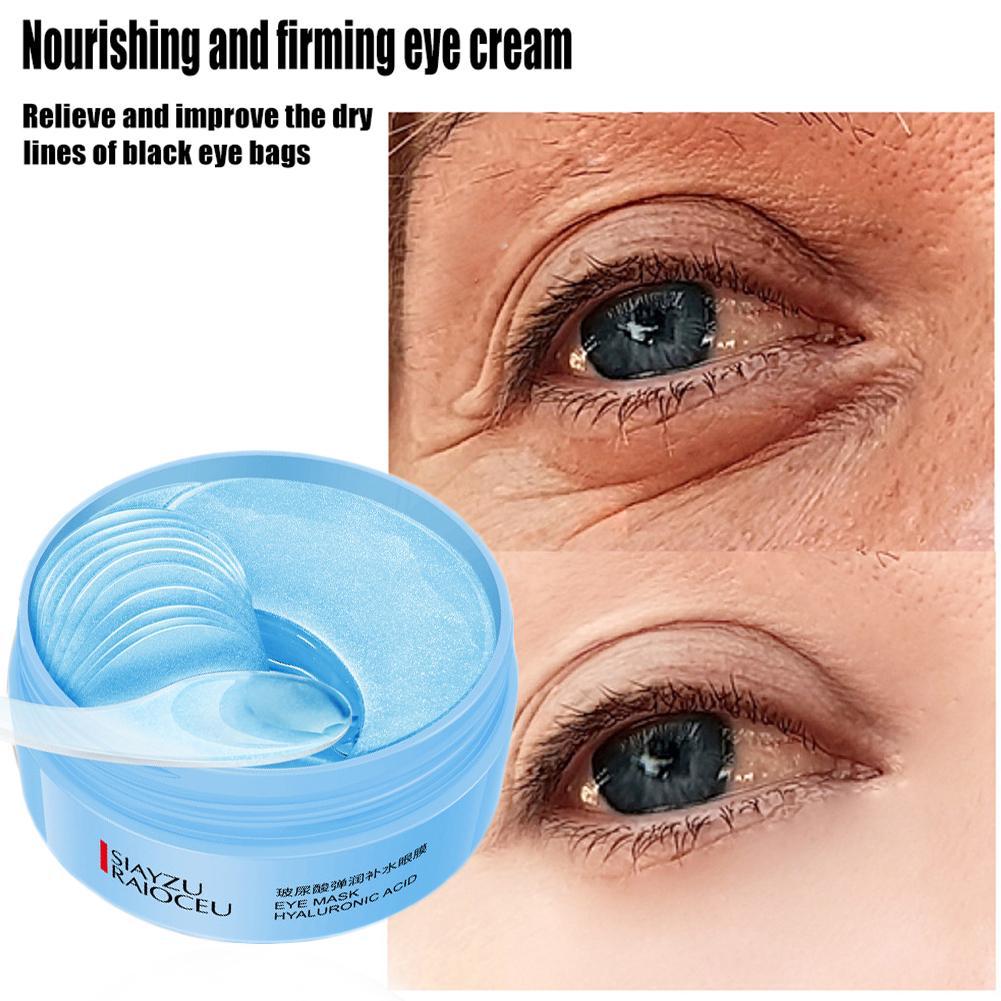 Hyaluronic Acid Eye Mask Dark Circles Remove Wrinkle Collagen Eye Patches Ebay