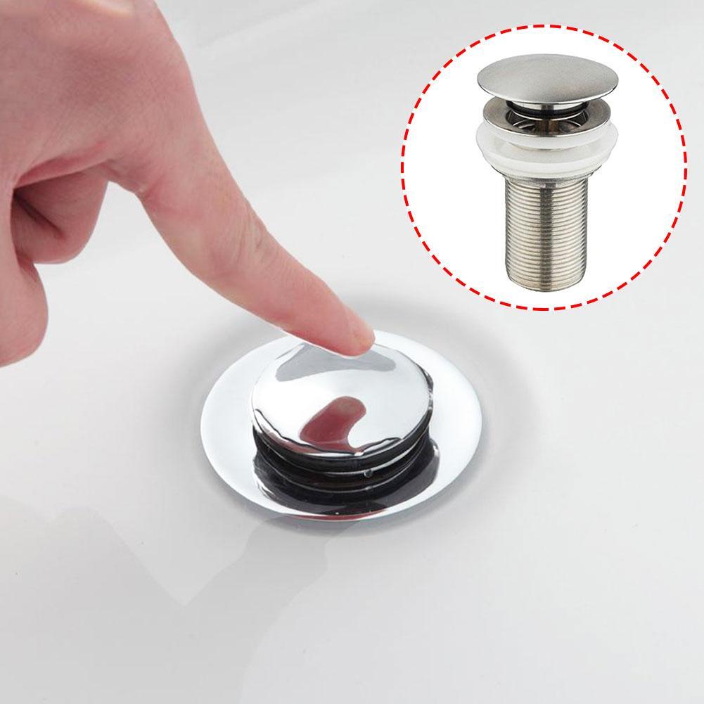 Up Drain Valve Sink Plug Washbasin Overflow for Basin Sink eBay
