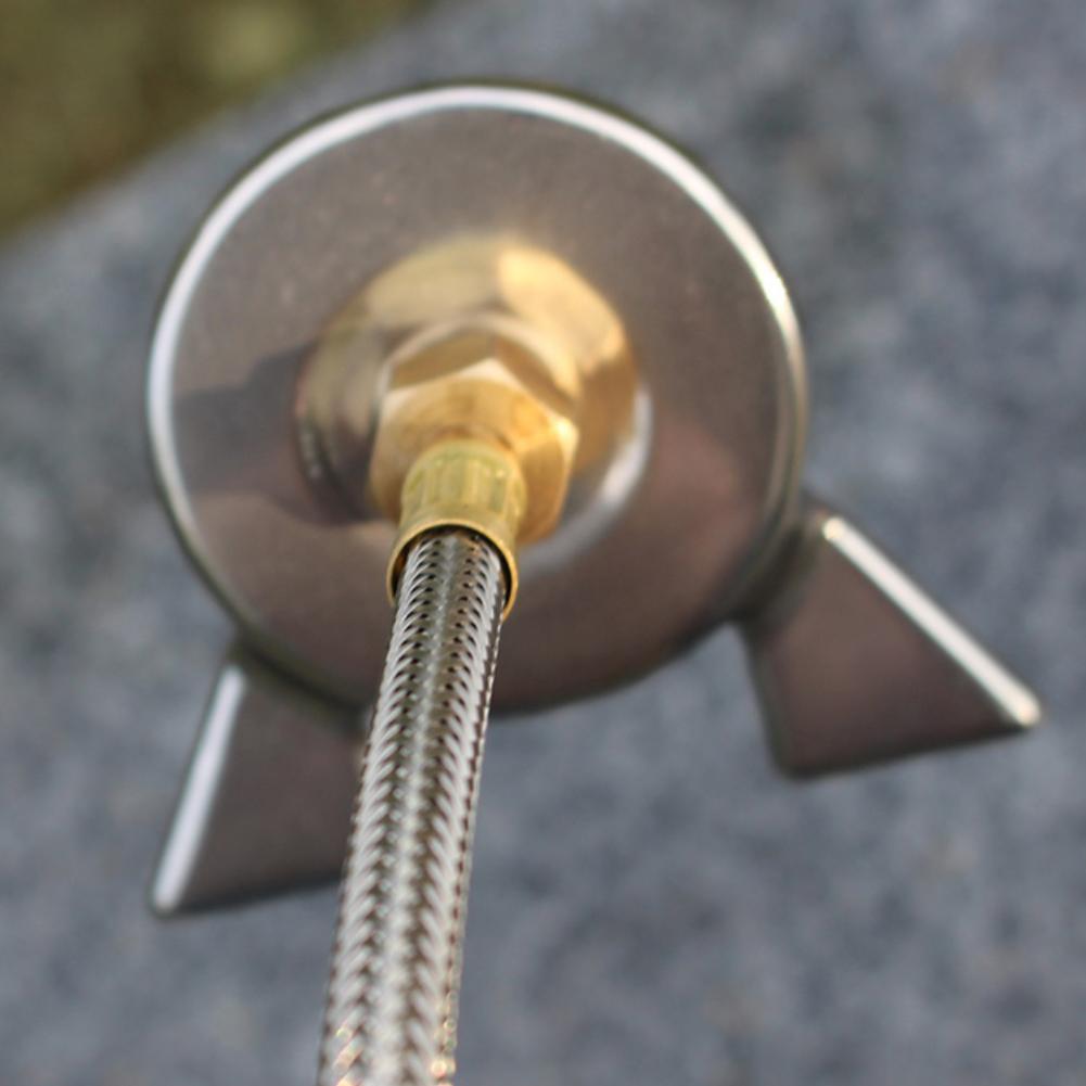 Picknick Camping Herd Brenner Split Converter Anschluss Gas Tank Adapter GL M2H9