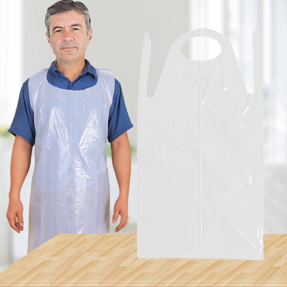 10pcs Disposable Pe Aprons Supertouch P E Plastic Aprons Waterproof