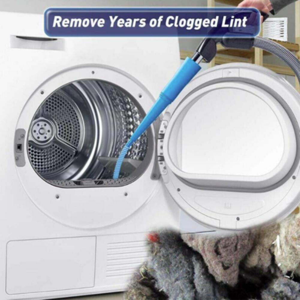Vent Vacuum Hose Removes Lint Dust Portable Cleaning for Washer Dryer Home xfz