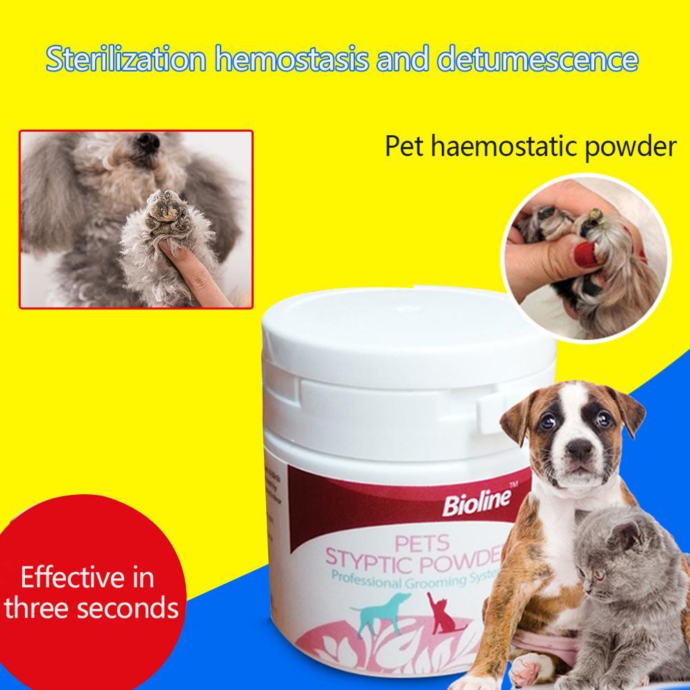 Pet Cat Dog Hemostatic Powder Quickly Stop Bleeding Analgesic Anti ...