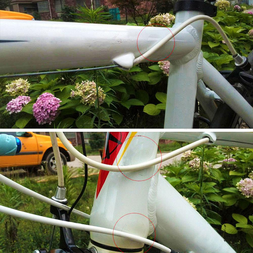 Vinyl Cycle Cable Rub Frame Protector Patches Sticker Paint Sticker Bicycle J9P3