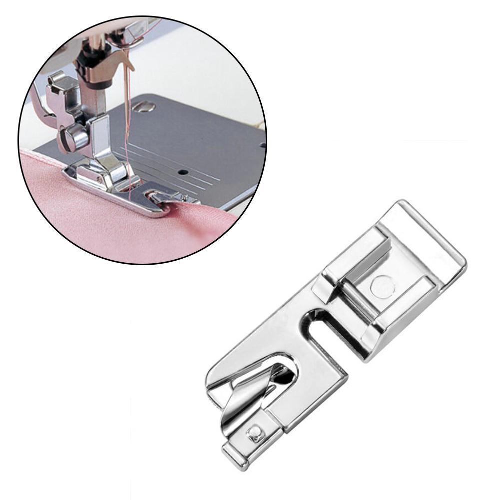 Domestic Sewing Machine Foot Presser Rolled Hem Feet Embroidery Tool Hoop