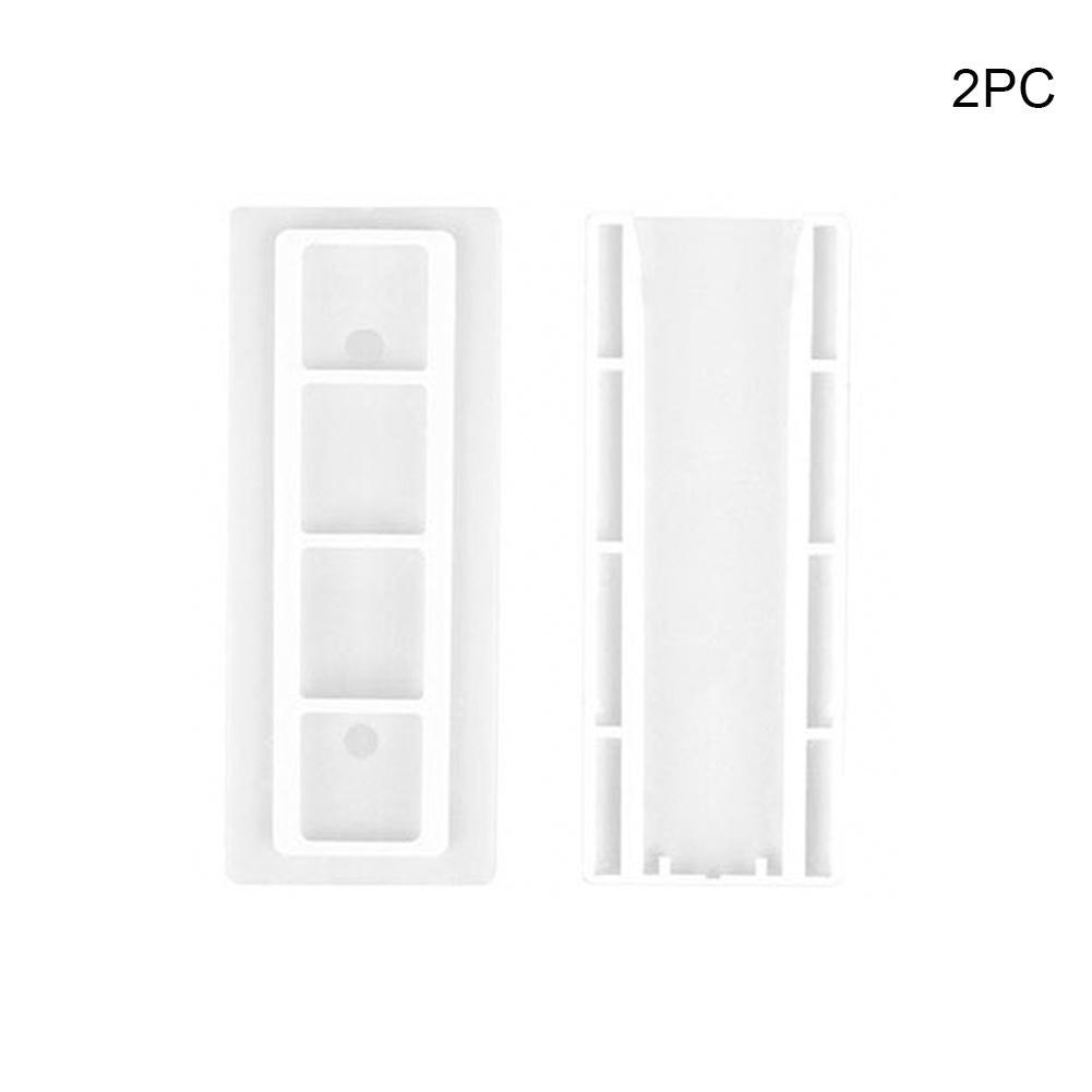 2PCS Wall Hanging Patch Panel Strip Holder Row Insert Punch-free Holder