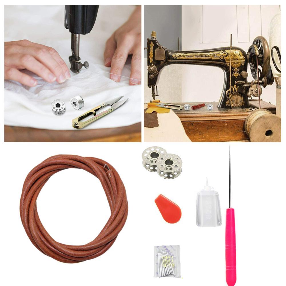 Leather Belt Treadle Parts & Hook for Singer/Jones Sewing Machine Heavy