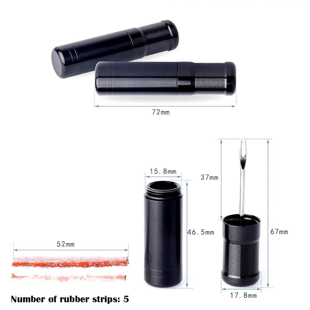 Bicycle repair rubber strip and drill MTB road bike repair tool tubeless C0Q2