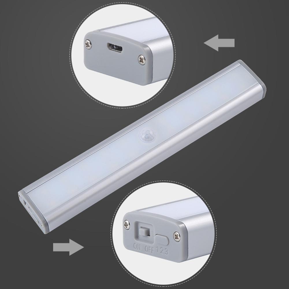 Wireless Motion Sensor Closet Light USB 20 LED Rechargeable Under ...