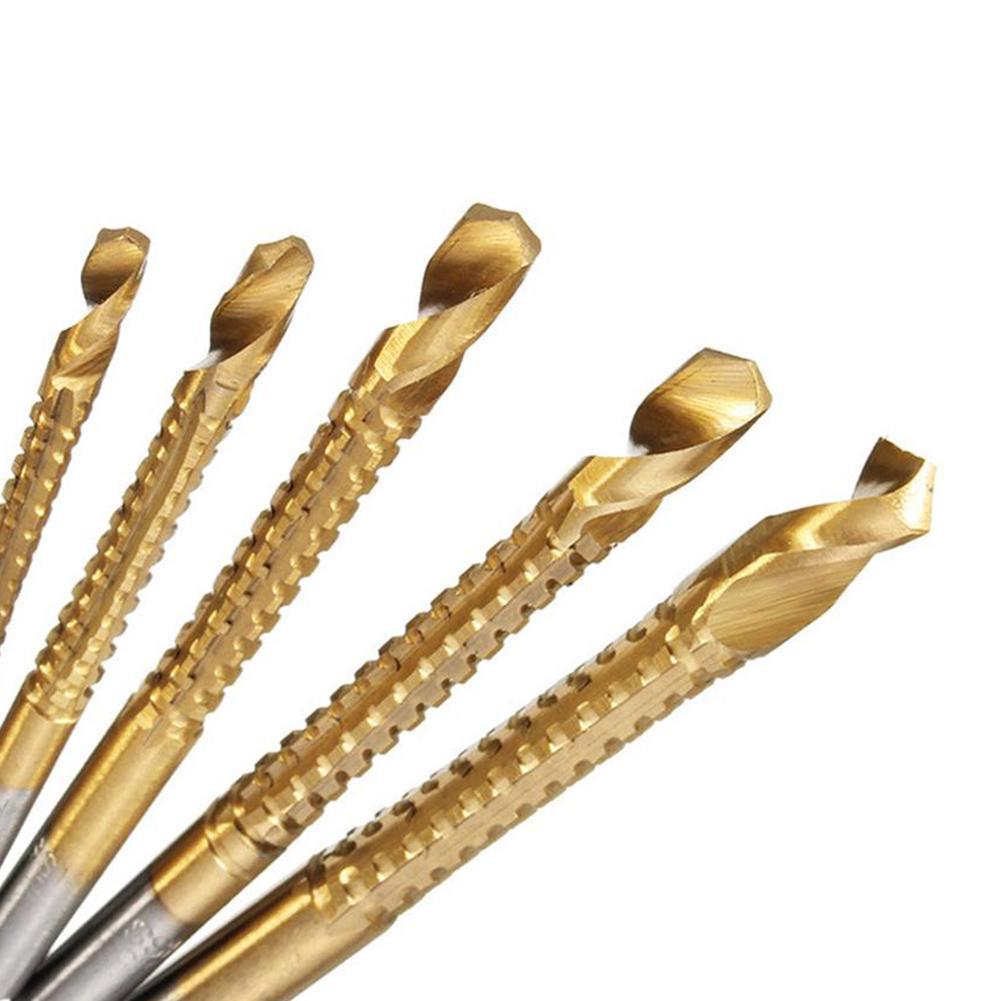 6PCS 3-8mm Cobalt Drill Bit Set M35 HSS Jobber Length Twist Drill Bits Tools