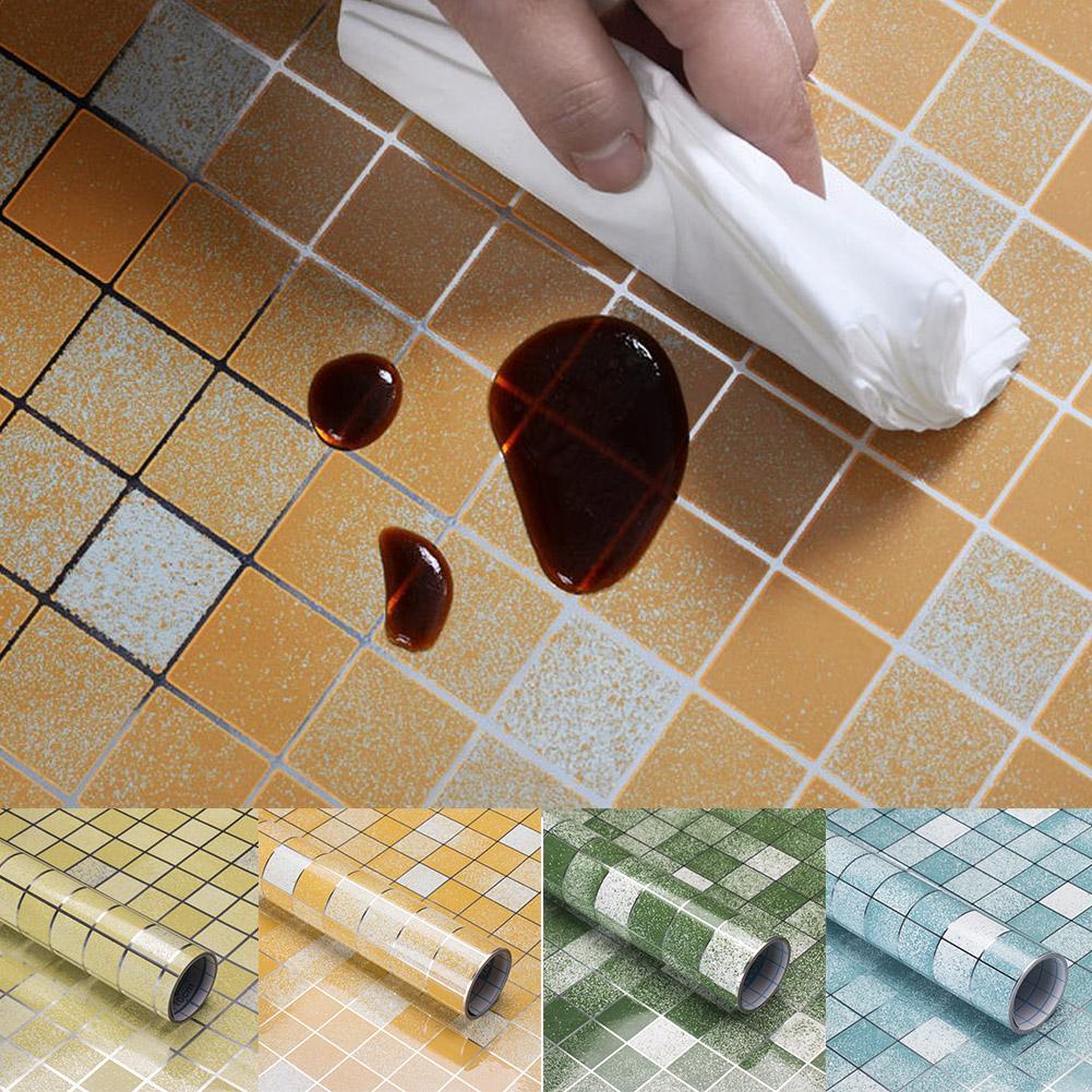 thumbnail image 4 of Ruifaya Papel de pared de mosaico autoadhesivo de 45 x 100 cm, para cocina, L7H8, HOT8, 9CD1, 4 of 7