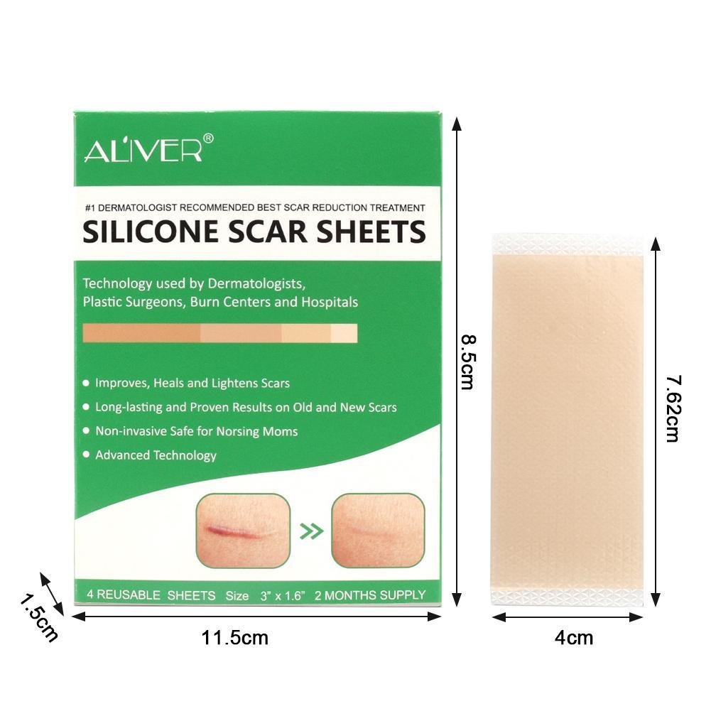 Silicone Scar Therapy Treatment Sheet Reduce Hypertrophic Keloid ...