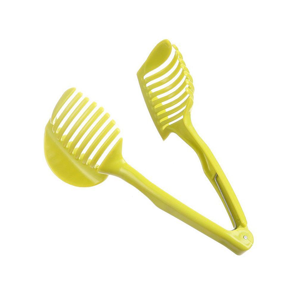 Hot Kitchen Tomato Potato Slicer Clip Holder Fruit Lemon Vegetable Cutter Tools