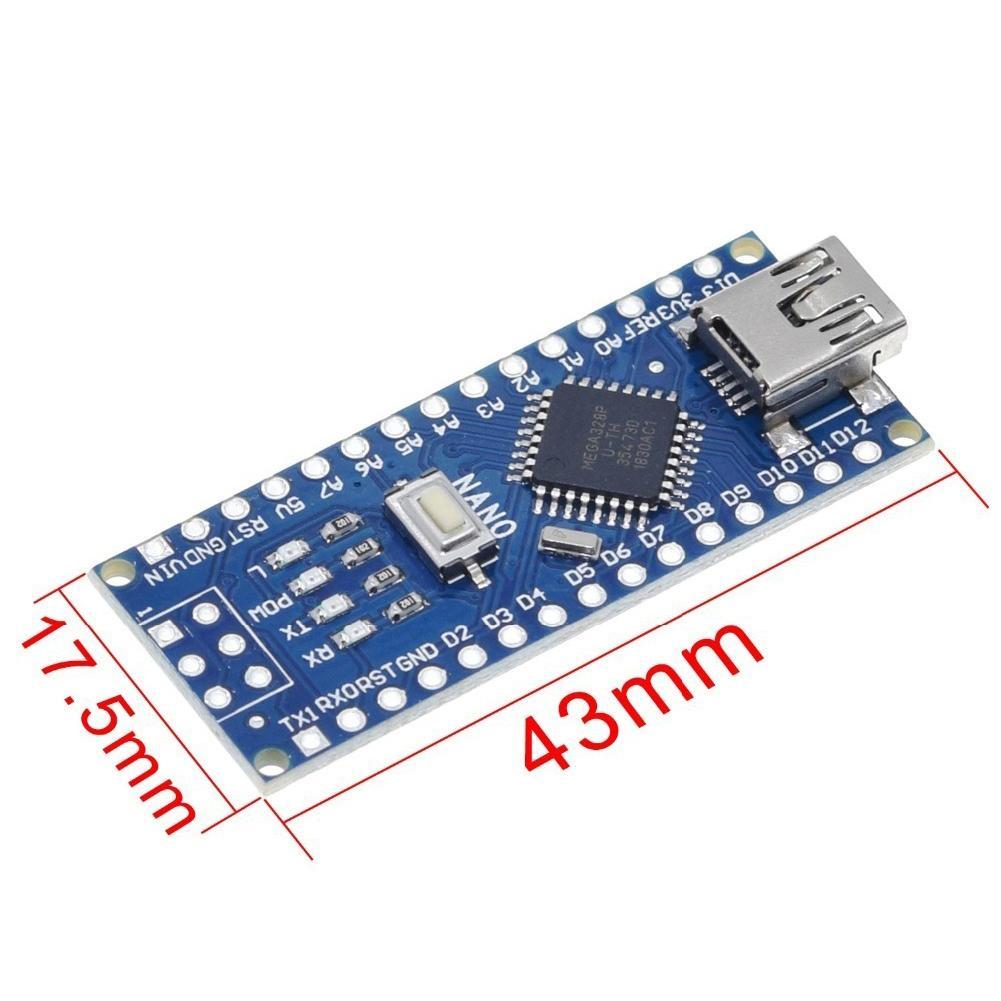 Nano V3.0 MINI USB ATmega328P CH340G 5V 16M Micro-controller Board V9A0