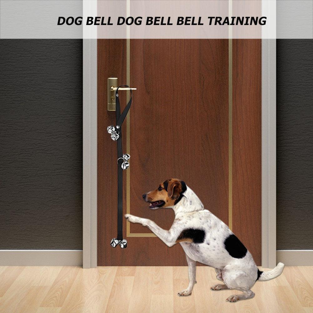 Adjustable Pet Dog Door Bells Potty Training Puppy Doorbell