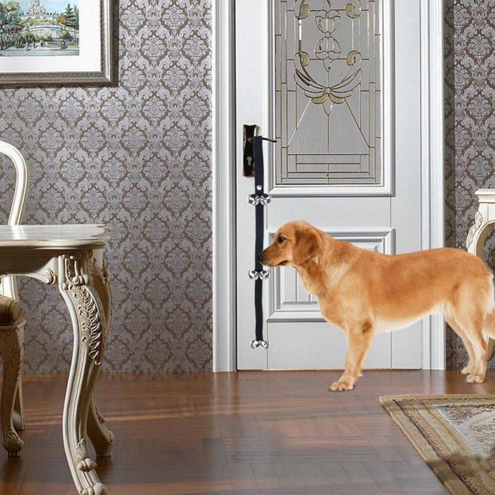 Adjustable Pet Dog Door Bells Potty Training Puppy Doorbell