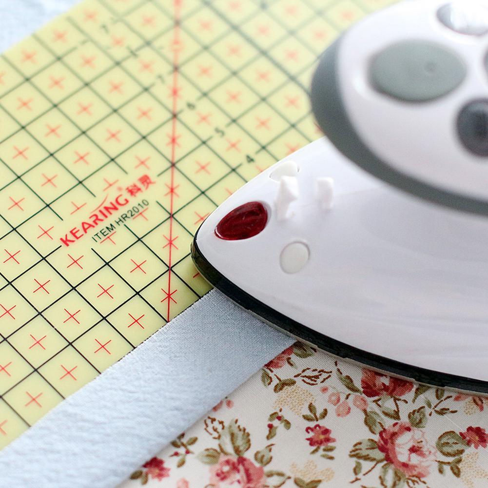 Yellow beyonday 2pcs Handmade Craft Cloth Hot Ironing Measuring Ruler for Clothing Making DIY Sewing Supplies Patchwork Sewing Tools
