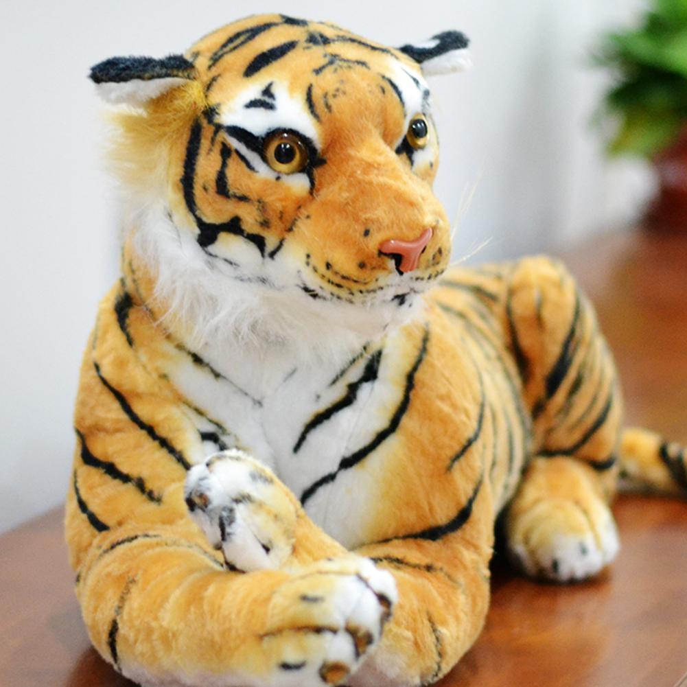 large stuffed tiger